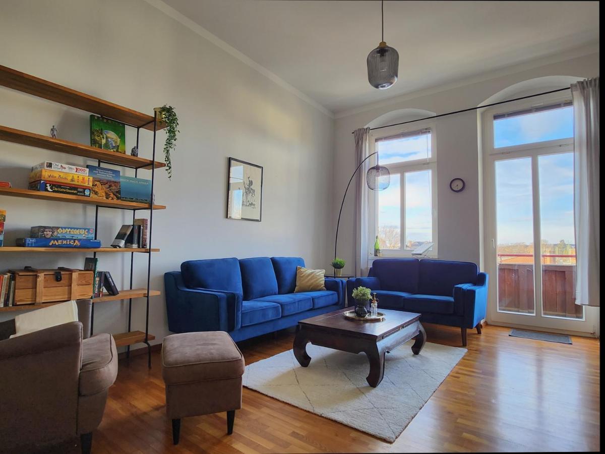 4 Raum Wohnung Mit Balkon Auf 120Sqm In Top Lage Dresda Esterno foto