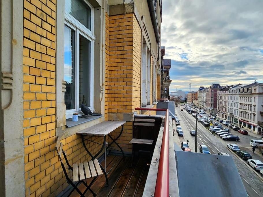 4 Raum Wohnung Mit Balkon Auf 120Sqm In Top Lage Dresda Esterno foto